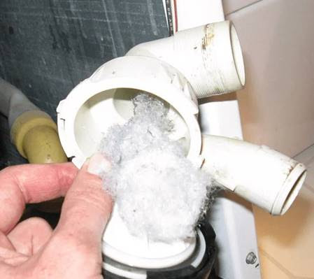 إصلاح تسرب المياه في غسالات 